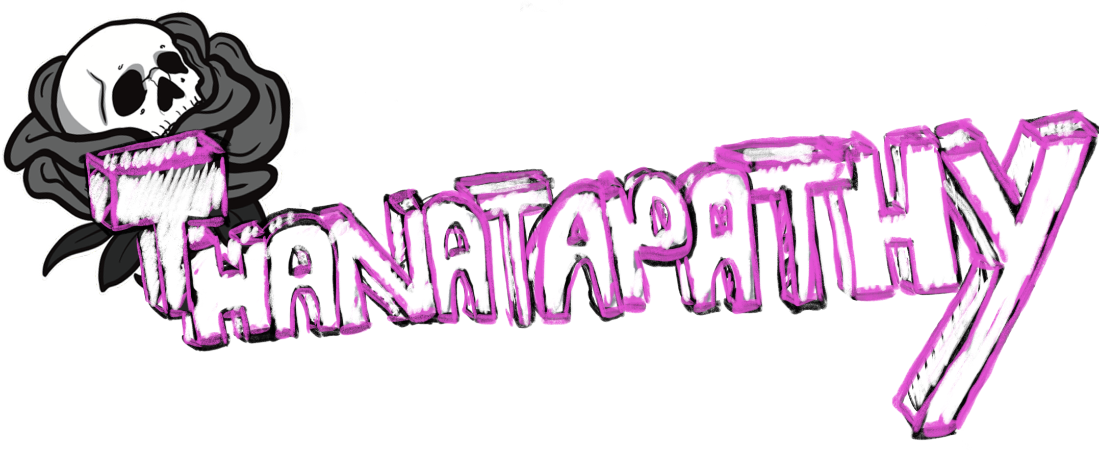 thanatapathy logo with script